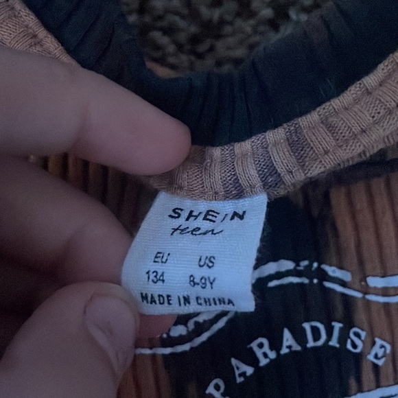 Brown black crop top - Picture 4 of 4